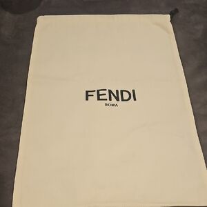 Fendi Cream Travel Bag